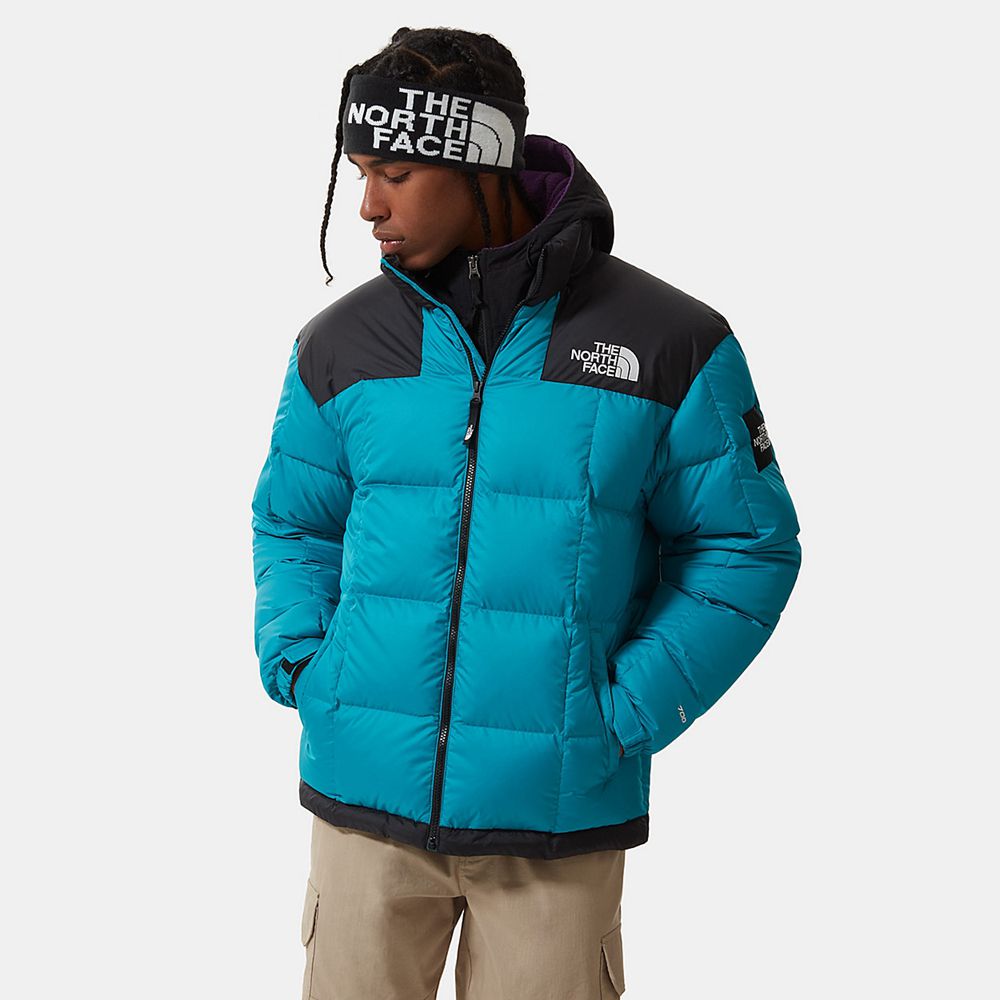 The North Face Winter Jacket Mens Australia - The North Face Lhotse Blue (NOD-780239)